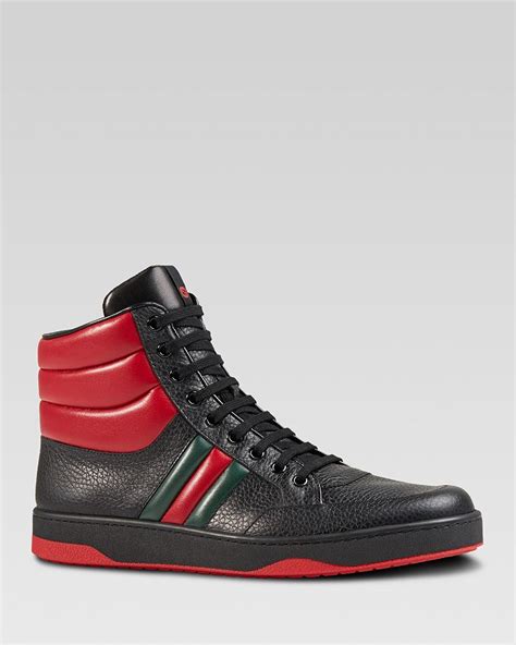 gucci ronnie hammered leather sneakers|Buy Gucci Ronnie Leather High 'Black' .